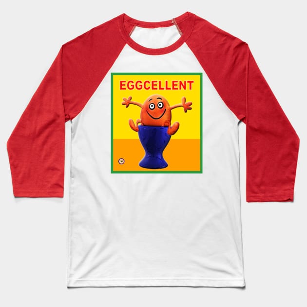 EGGCELLENT Baseball T-Shirt by TBT-TSHIRTS